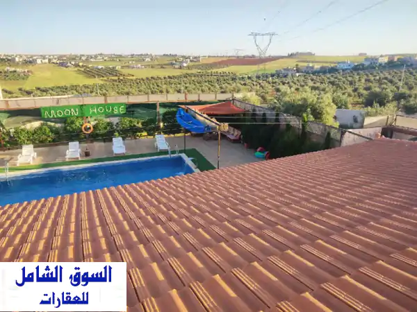 استمتع بإجازة مميزة في مزرعتنا الفاخرة شمال الأردن! ☀️