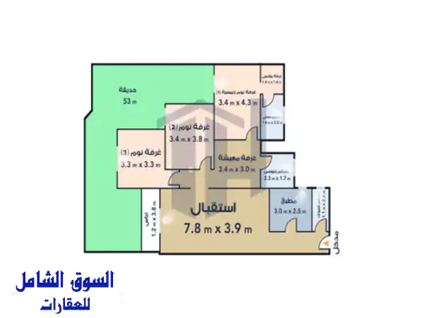 فلل دوبلكس للبيع في صواري - مساحة 163م + حديقة 53م -...