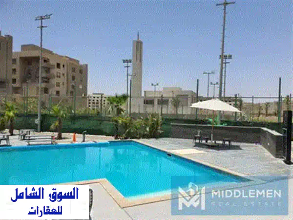 شقة فاخرة 185م² في كمبوند ذا سكوير بالتجمع الخامس - فيو مفتوح واستلام فوري!