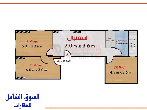 مقر إداري فاخر للإيجار في الإبراهيمية - شارع...