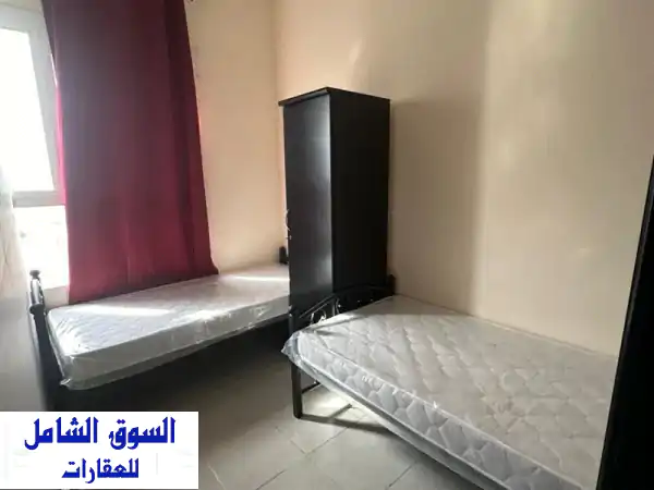 سكن رجال عرب (موظفين فقط) في عجمان - الجرف - شقق جديدة فاخرة!