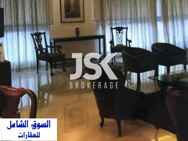 L15010Furnished 3Bedroom Apartment for Sale In Achrafieh