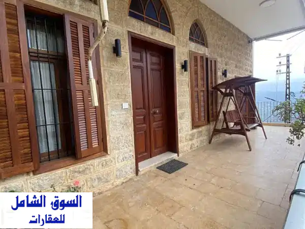 200 Sqm+ 50 Sqm Garden  Furnished apartment for rent in Beit Meri