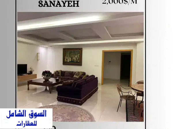 Unfurnished Stunning Apartment for Rent in Sanayeh