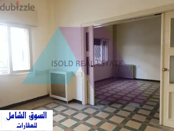 A 200m2 apartment with a garden for rent in Hamra