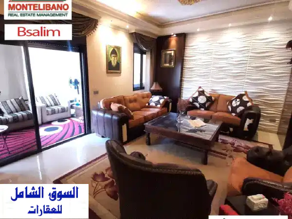 185000$ Cash Payment!! Apartment for sale in Bsalim!!