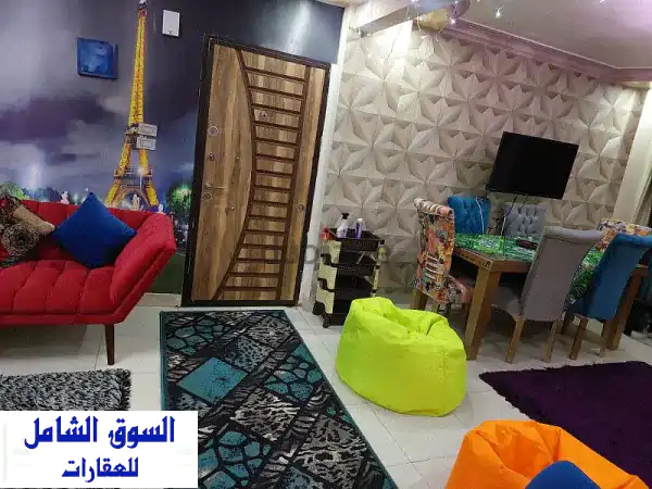 شقه ستوديو للايجار في الشيخ زايد الحي الاول مفروشه...