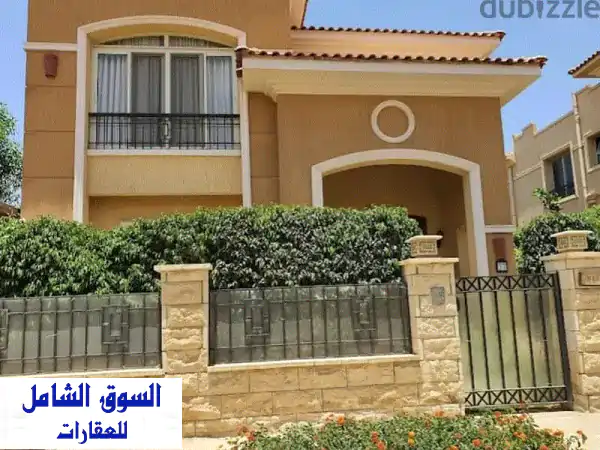 Standalone villa for sale in Stone Park new cairo 10  down payment
