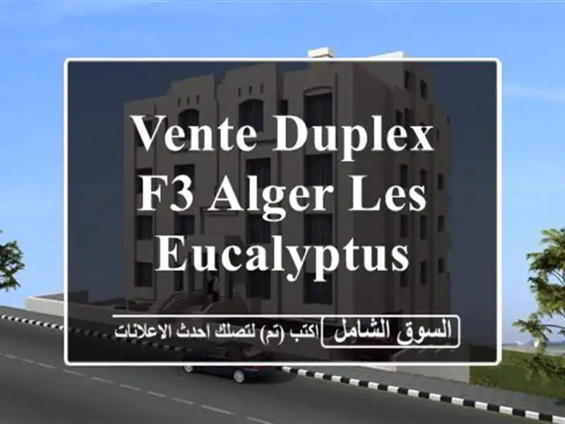 Vente Duplex F3 Alger Les eucalyptus