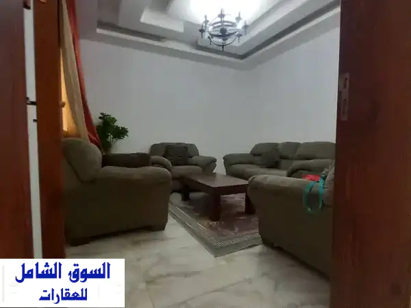 شقة مفروشة للإيجار طرابلس الفرناج طريق الشوك