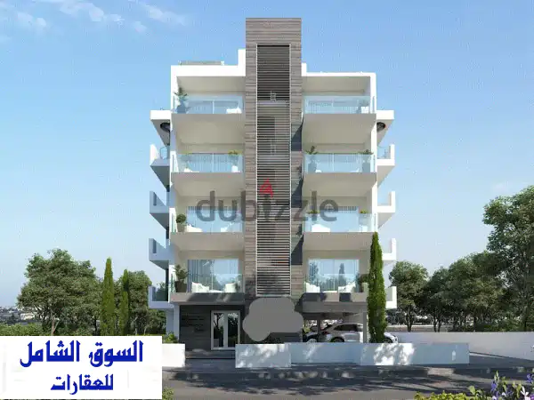 new building 2 bedrooms for sale in heart of city center larnaca