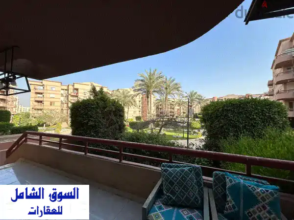 شقة للايجارالمفروش في مدينة الرحاب بحديقة خاصة 3...