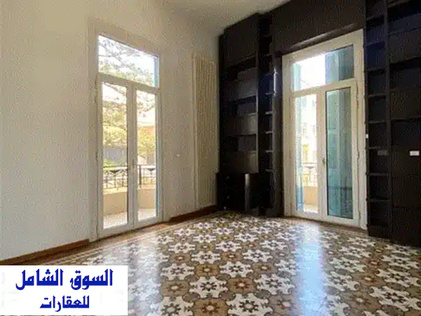A Charming traditional Apartment for rent in Achrafieh Prime location