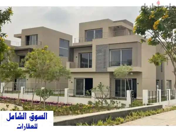Palm Hills New Cairo    Townhouse Corner with the best view in the heart of New Cairo with...