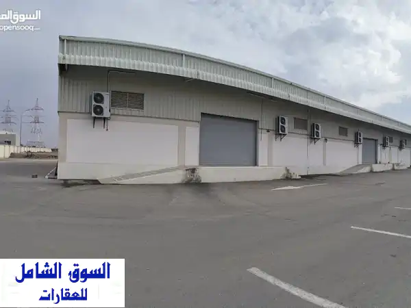 Warehouse for rent Al Rumis مخازن للايجار بالرميس مقابل...