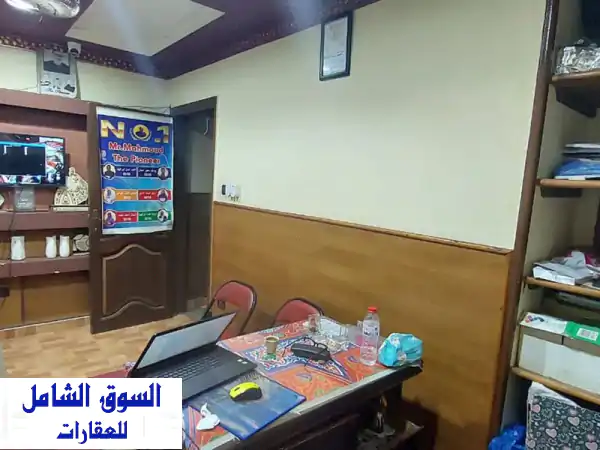 شقة 105 م صافى /محطة مصر/ شارع ابو الاخضر/متفرع من...