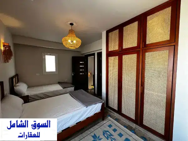For Rent Twin house premium in mountain view sahel Ras Elhikma