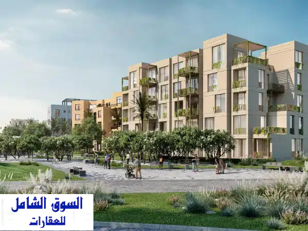 Apartment for sale,117 meters in Owest Compound, with a down payment and additional installments