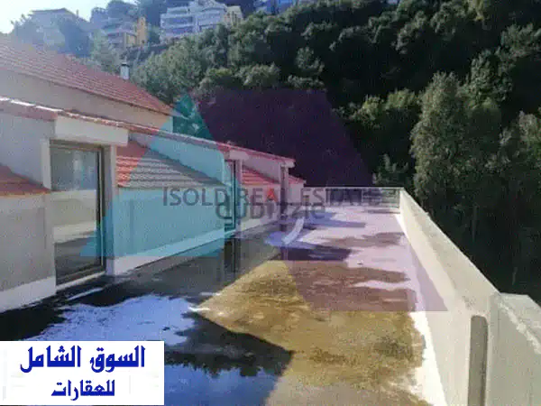 Luxurious 550m2 duplex apartment +Sea&Mountain view for sale in Bsalim