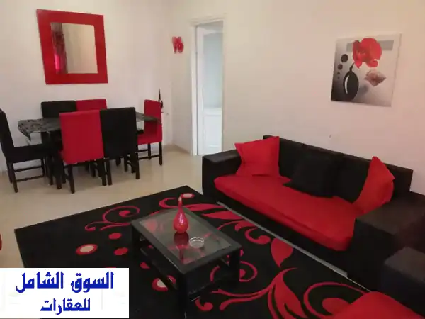 شقة مفروشة للايجار باليوم في تونس العاصمة على طريق المرس