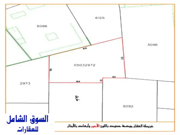 للبيع 2 اراضي جنب بعض في الدراز <br/>223.2 متر المطلوب 67 الف دينار <br/>320.2 متر المطلوب 85 الف دينار <br/>* ...