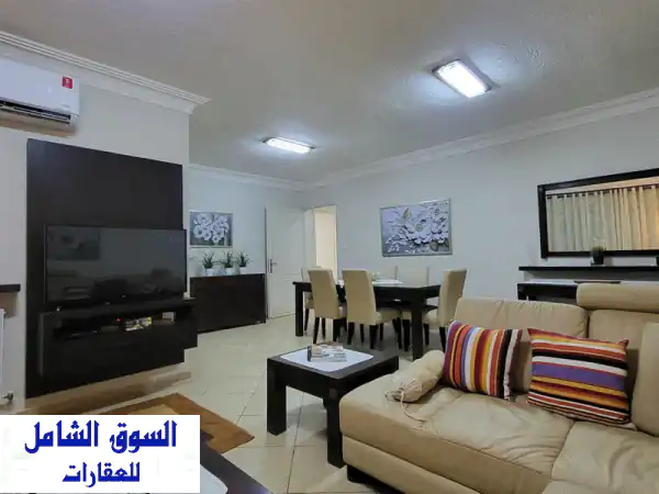 مفروش شقة سنوي مجدد 3 BR عائلي أم السماق