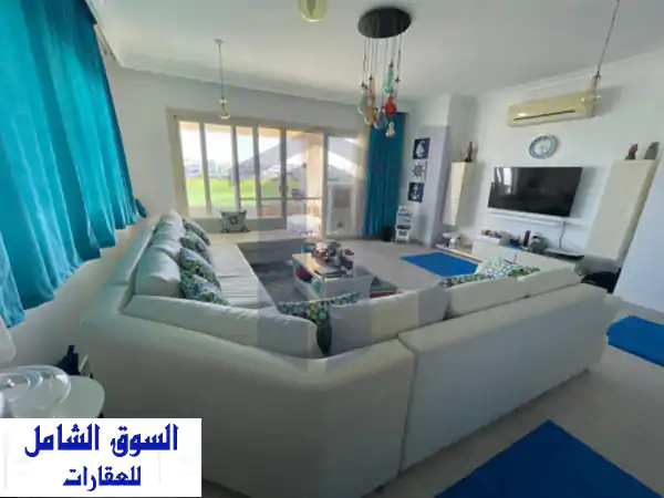 سينيور شاليه للبيع 350م صف أول جولف (hacienda bay ) سيدي...