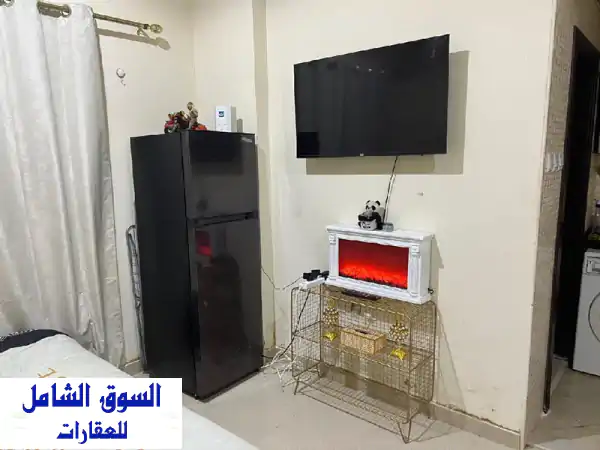 إيجار استوديو مفروش بالراشدية 2 عجمان | 2500 درهم شامل...