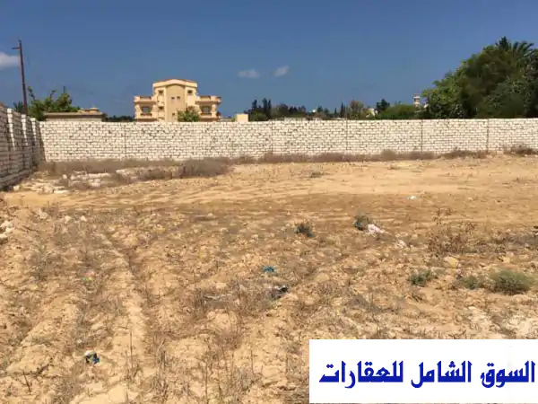 للبيع: قطعة أرض استثمارية مميزة ببرج العرب القديم 2450م² - الكيلو 55 الساحلي بالإسكندرية | عقد أزرق