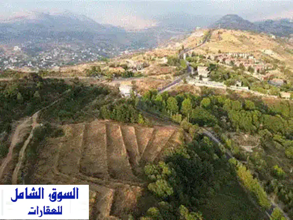 ارض للبيع زعرور المتن | 2310م2 بإطلالة جبلية لا تُحجب في منطقة تزلج فاخرة - LS7832025