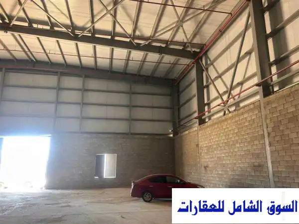 مصنعك جاهز للانطلاق! إيجار بالعاشر من رمضان 3200م²...