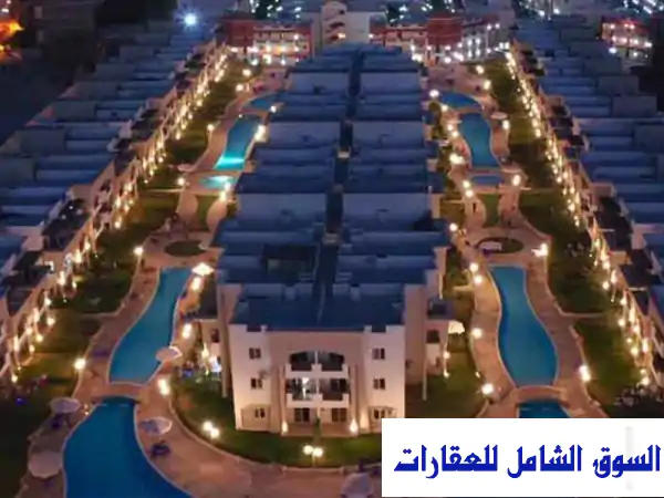 شاليه أحلامك بالسخنة! 90م مفروش، استلام فوري وتقسيط...