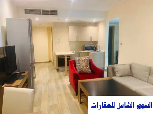 شقة أحلامك المفروشة بالكامل للإيجار في السد، الدوحة | 1 غرفة نوم، شامل كهرماء وإنترنت، مع مسبح وجيم