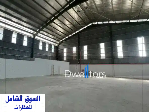 فرصة ذهبية: هانجر صناعي ضخم 2500م² للإيجار...