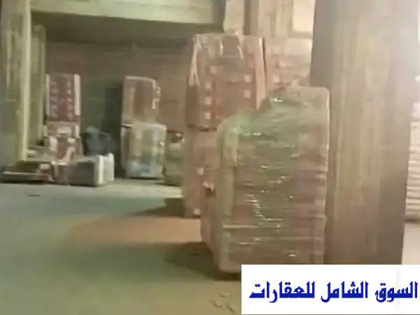 مخزن للايجار 1600م² بالعبور الصناعية الأولى |...