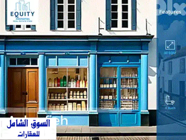 فرصة لا تتكرر: محل تجاري طابقين للبيع في قلب مار مخايل، بيروت - موقع زاوية استراتيجي وسقف عالٍ