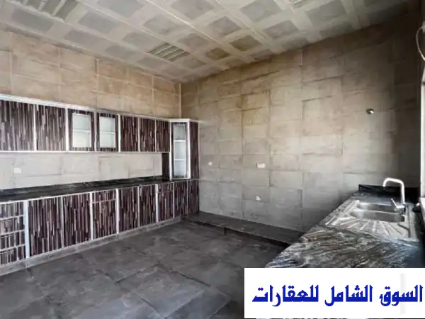 فيلا جديدة للإيجار في الرفاعة الجديدة رأس الخيمة | طابقين، 5 غرف ماستر، موقع زاوية مميز قرب الخدمات