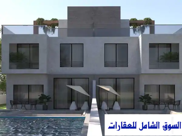 فيلا للبيع بالشيخ زايد الجديدة تقسيط | كمبوند راقي قرب وصلة دهشور بخصم حصري