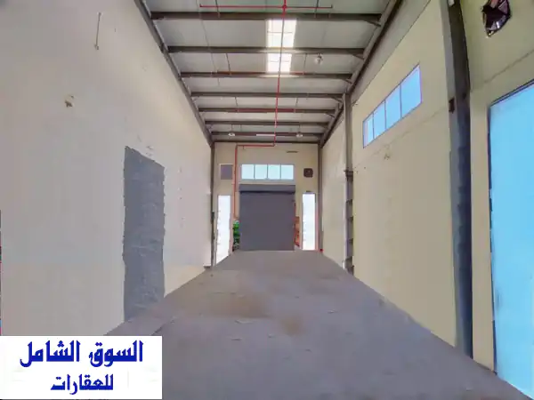 فرصتك الذهبية: مستودع ورشة محل للإيجار في الحد - 168م² بـ 550 د.ب! (موقع استراتيجي وأمان 24/7)
