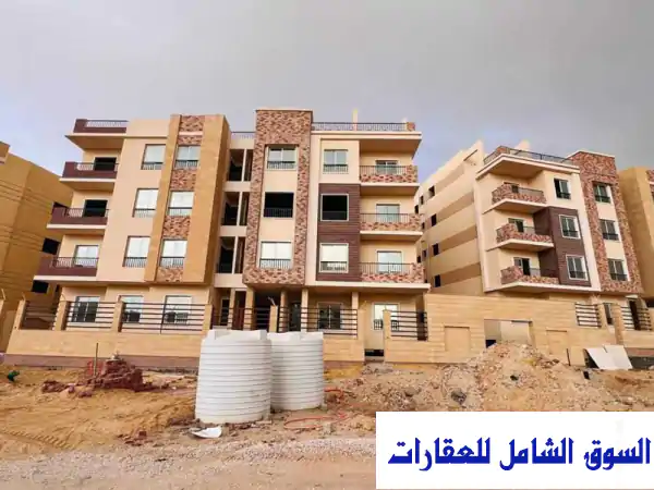 فرصة أخيرة! شقة 100م + جاردن 30م استلام فوري...