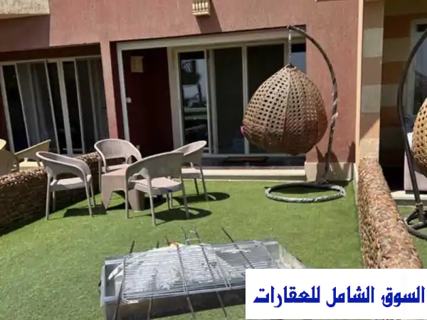 فرصة ذهبية: شاليه أرضي 50م بحديقة خاصة 25م صف أول...
