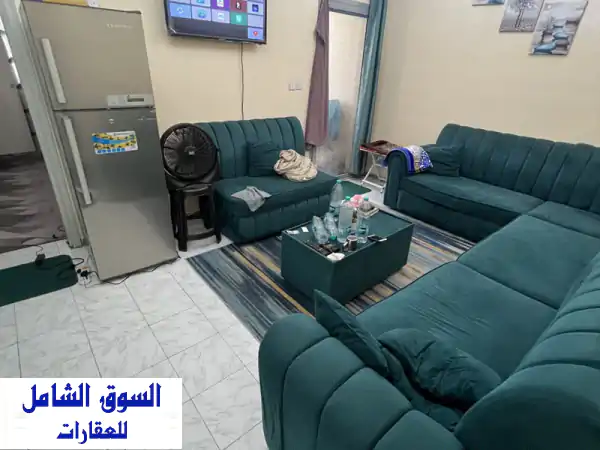 🌟 فرصة استثنائية: شقة مفروشة (غرفة وصالة)...