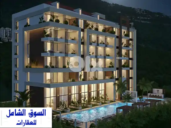 شاليه الأحلام في جونيه: 73 م² للبيع بأقساط مريحة تصل لـ...