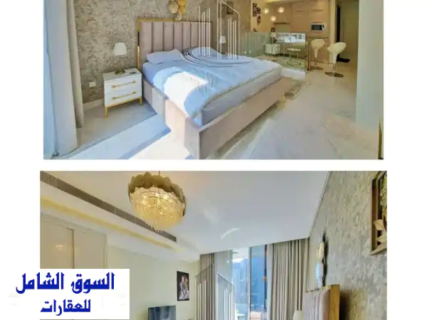 استوديو فاخر للبيع في خليج البحرين: إطلالة بحرية...