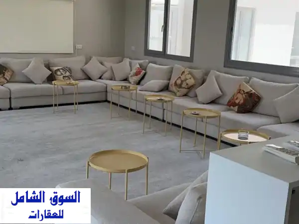 شاليه للإيجار الفاخر بالخيران البحرية | صف أول رأس الخور | 8 غرف ماستر | إطلالة بحرية ساحرة | مفروش بالكامل - كود 5599