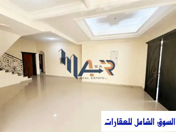 فيلا للإيجار بمدينة خليفة أبوظبي | مستقلة 5 غرف ماستر...