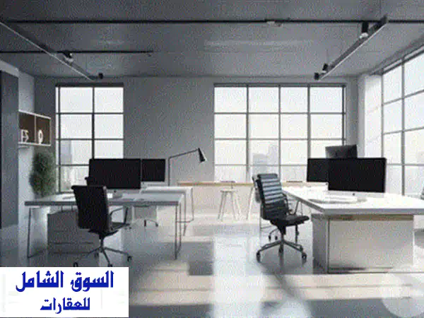 مكتب فاخر ومجدد للايجار في الحمرا، بيروت | Ref# 14671 NP | موقع استراتيجي وإطلالة مشرقة