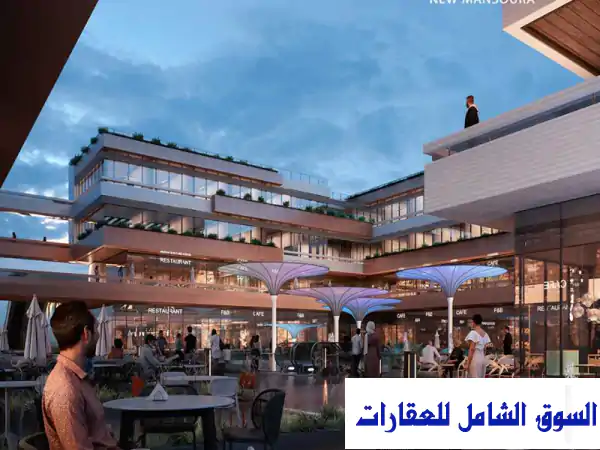 مكتب إداري للبيع بالتقسيط في Sea Gate Mall المنصورة...