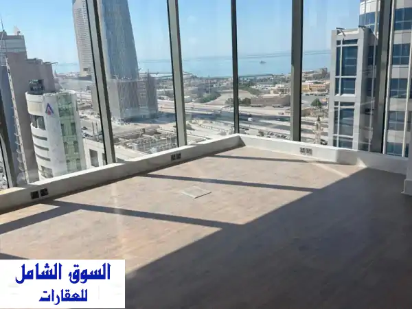 مكتب أحلامك للإيجار بالعاصمة: إطلالة بحرية VIP...
