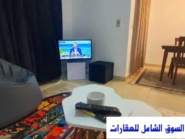 استوديو مفروش فاخر للإيجار اليومي بمدينتي B12 | من المالك مباشرةً وبأسعار تنافسية! ✨